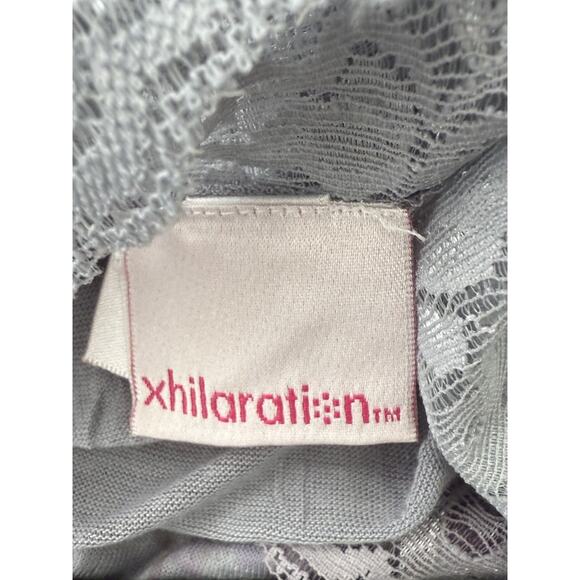 Vintage Xhilaration Womens Med Y2K Floral Lace Camisole Dainty Coquette Romantic - Picture 6 of 8